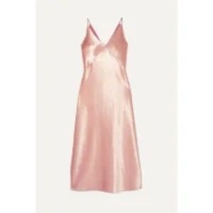 Vince, classic slip dress in pale pink